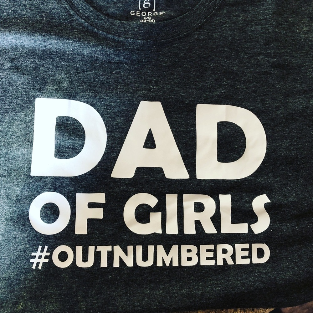 Dad of girls tshirt
